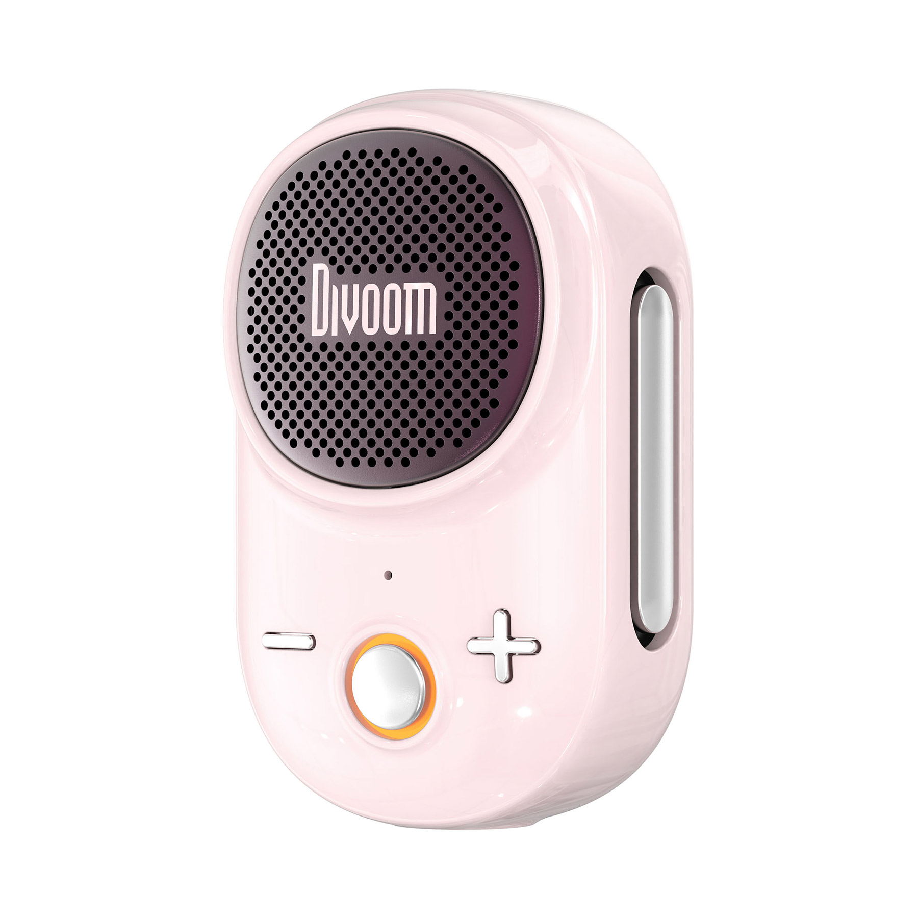 Divoom Itour-S IP67 Mini Bluetooth Hoparlör, Güçlü Bas, Taşınabilir Ses Bombası, Pembe