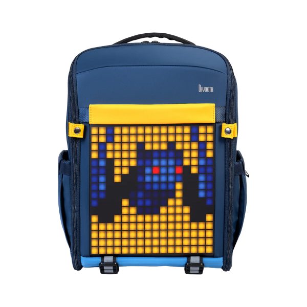 Divoom Pixoo Backpack S Mavi Ledli Sırt Çantası