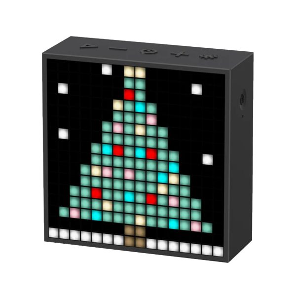 Divoom Timebox Evo Pixel Art Smart Siyah Bluetooth Hoparlör