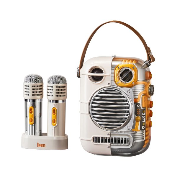 Divoom Spark Pro Çift Karaoke Mikrofonlu 80W Bluetooth Hoparlör