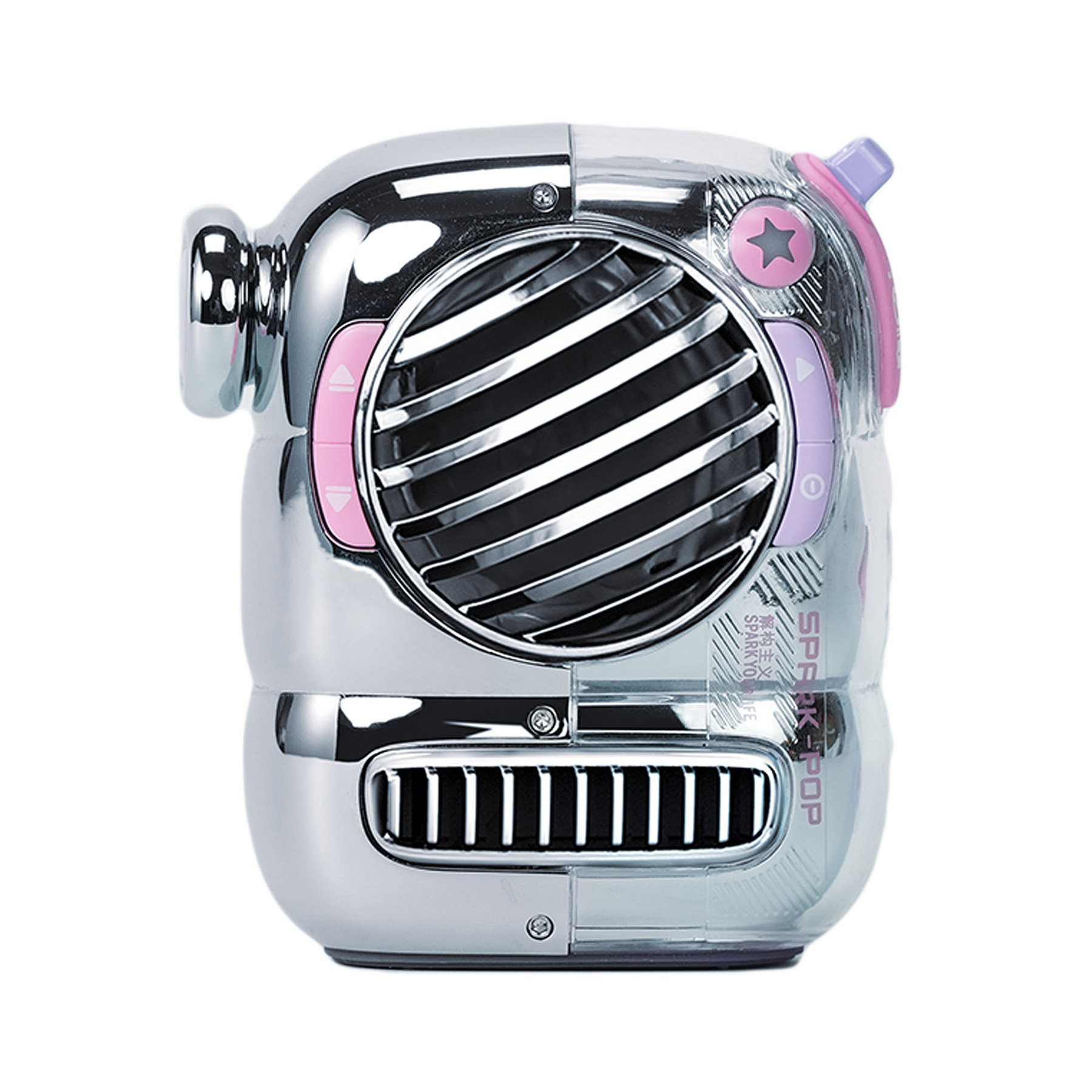 Divoom Spark Pop Pembe Bluetooth Hoparlör